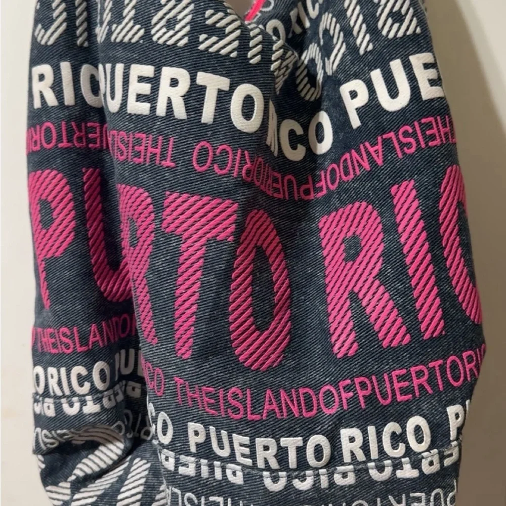 Robin Ruth Puerto Rico Large Canvas Hobo Bag